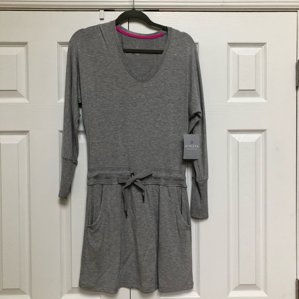 New Athleta gray dress. Size XXS.